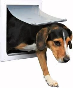 Trixie 2-Weg Hondenluik Wit - XS-S 25 X 29 CM -Hondenbenodigdheden 1000x1200 2