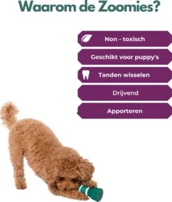 Furmey Zoomies - Honden Speelgoed - Hondenspeeltjes - Kauwbotten Hond - S Groen - 17 Cm -Hondenbenodigdheden 1022x1200 2