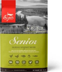 Orijen Whole Prey Senior Dog - Kip & Kalkoen - Hondenvoer - 11.4 Kg -Hondenbenodigdheden 1031x1200