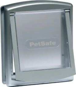 Petsafe 757 Hondenluik - Medium - Zilver/Tranparant -Hondenbenodigdheden 1042x1200 1