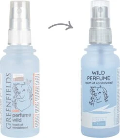 Hondenparfum Spray In 4 Geuren - Greenfields - Alchoholvrije En PH Neutrale Formule Tegen Onaangename Geurtjes - 50ml - Wild -Hondenbenodigdheden 1043x1200