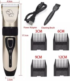 Merkloos Professionele Dierentondeuse - Scheerapparaat Voor Honden En Katten - Trimmer - 4 Opzetstukken - Oplaadbaar - Draadloos - Stil - Verschillende Haar En Vachtlengtes - Haartrimmer - Hondentrimmer - Honden Trimmer - Honden Knippen - Haren Knippen 18 Merkloos Professionele Dierentondeuse - Scheerapparaat Voor Honden En Katten - Trimmer - 4 Opzetstukken - Oplaadbaar - Draadloos - Stil - Verschillende Haar En Vachtlengtes - Haartrimmer - Hondentrimmer - Honden Trimmer - Honden Knippen - Haren Knippen -Hondenbenodigdheden 1044x1200