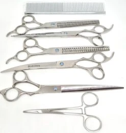 Achilles Hondenschaar - Scharenset Hond 8 INCH - 8-Delige Scharenset - Effileerschaar Hond 5 Achilles Hondenschaar - Scharenset Hond 8 INCH - 8-Delige Scharenset - Effileerschaar Hond -Hondenbenodigdheden 1132x1200 1