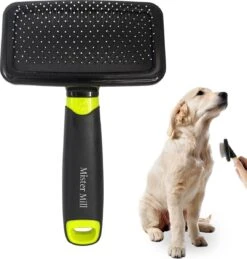 Mister Mill Professionele Set Honden Kattenborstel - Ondervachtkam Plus Slickerborstel -Hondenbenodigdheden 1143x1200