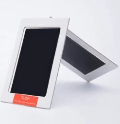 NOVOB® Inktafdruk Maat S (12.5x8cm) - Voetafdruk Baby - Handafdruk Baby - Pootafdruk Hond | Voor Baby Of Huisdieren (+/- 20kg)