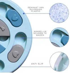 Joyha Honden Puzzel Met Gratis Hondenkam | Speelgoed | Speeltjes | Slow Feeder | Intelligentie | Denkspelletje | Puppyspeelgoed | Anti Schrokbak | Interactieve | Langzame Voerbak | Dog Puzzle | Hondenpuzzel -Hondenbenodigdheden 1161x1200 7