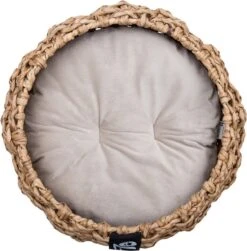 District 70 COCOON - Luxe Hondenmand Van Duurzaam Hoogwaardig Riet Met Zacht Kussen - Maten S/M/L - Large -Hondenbenodigdheden 1179x1200 4