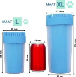 TIKKENS Hondenpoten Reiniger 2-in-1 - Hondenborstel - Hondenpoot Reiniger - Huisdier Poot Wassen - Hondenverzorging - Honden Wassen - Inclusief Microvezeldoek - XL 8 TIKKENS Hondenpoten Reiniger 2-in-1 - Hondenborstel - Hondenpoot Reiniger - Huisdier Poot Wassen - Hondenverzorging - Honden Wassen - Inclusief Microvezeldoek - XL -Hondenbenodigdheden 1192x1200 1