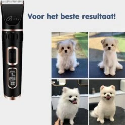 Tjilla Professionele Dieren/honden Tondeuse Set Extra Krachtig - Honden Trimmer - Lang Of Kortharige Huisdieren Katten & Honden - Draadloos - Weinig Geluid -Hondenbenodigdheden 1194x1200 1