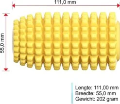 Merkloos Corn Dog Toothbrush - Honden Speelgoed - Hondenspeelgoed - Honden Tandenborstel - Gezond Dieet - Hondenspeeltje - Honden Speelgoed Intelligentie -Hondenbenodigdheden 1200x1042 2