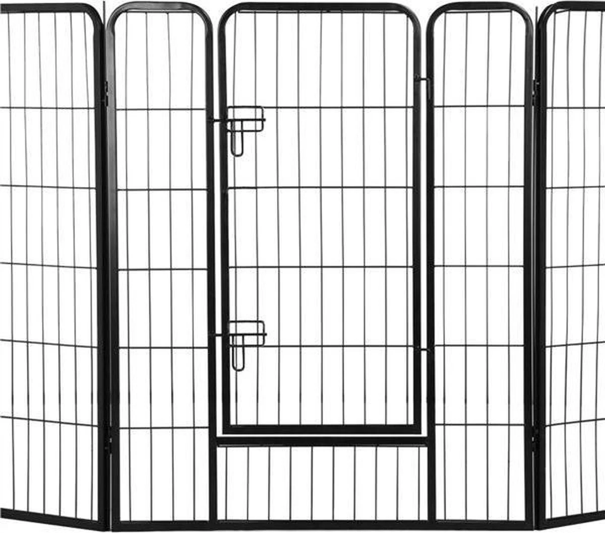 Merkloos Topmast Premium Puppyren - 80 Cm Hoog - 640 Cm Omtrek - Hondenren - Hondenhok - Antraciet 2 Merkloos Topmast Premium Puppyren - 80 Cm Hoog - 640 Cm Omtrek - Hondenren - Hondenhok - Antraciet - Afbeelding 2