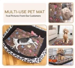 Nobleza Benchkussen - Dierenkussen - Hondenkussen - Kattenkussen - Benchmat - Dierenmat - Hondenmat - Kattenmat - Bruin - Maat S -Hondenbenodigdheden 1200x1082 2