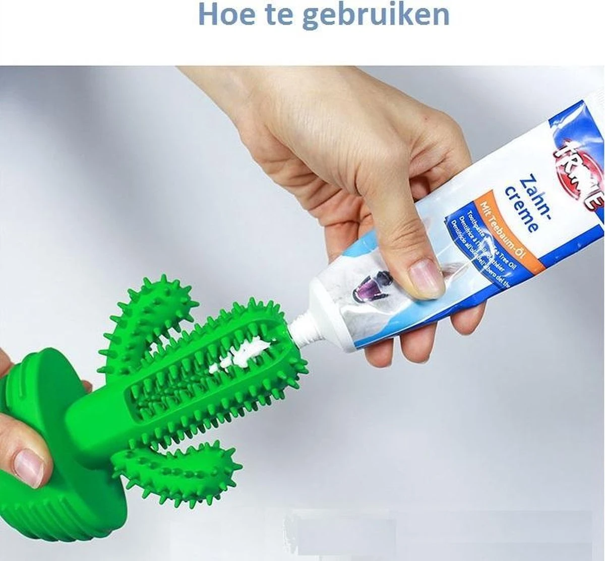 Tandenborstel + TANDPASTA Hond Melk Geur Smaak En Piep Honden Speelgoed - Cactus Dog Toy Tandverzorging Kauwbotten Hondenspeelgoed Hondenbot Kauwstaaf Tanden Puppy Hondenspeeltje Sterk Kauwspeelgoed - Dutchwide 7 Tandenborstel + TANDPASTA Hond Melk Geur Smaak En Piep Honden Speelgoed - Cactus Dog Toy Tandverzorging Kauwbotten Hondenspeelgoed Hondenbot Kauwstaaf Tanden Puppy Hondenspeeltje Sterk Kauwspeelgoed - Dutchwide - Afbeelding 7