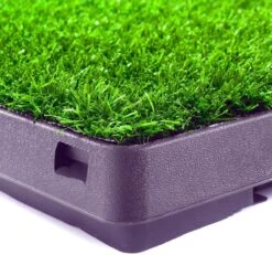 Merkloos Maoo Premium Hondentoilet - Geurbestendig & Hondvriendelijk Kunstgras - Uitneembare Opvangbak - Indoor En Outdoor - 63 X 50 Cm -Hondenbenodigdheden 1200x1122 2