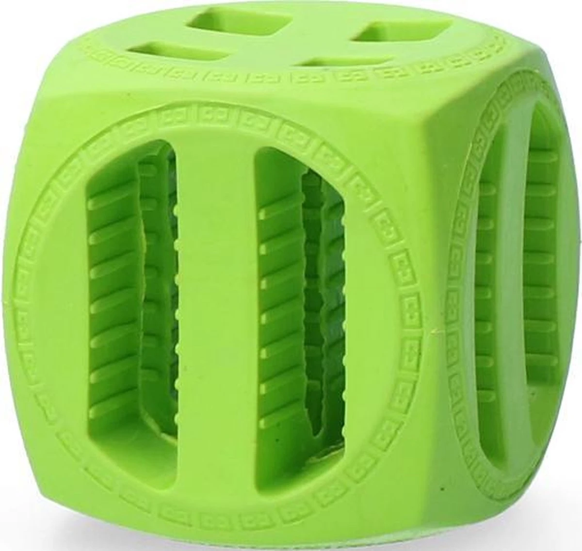 Dog Comets Pollux Duurzaam Hondenspeelgoed – Traktatiekubus Voor Honden - Extreem Sterk – Geschikt Voor Honden – Groen – 5.5x5.5cm 1 Dog Comets Pollux Duurzaam Hondenspeelgoed – Traktatiekubus Voor Honden - Extreem Sterk – Geschikt Voor Honden – Groen – 5.5x5.5cm