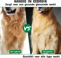 Mister Mill Slickerborstel Kat Hond - Hondenborstel Langharig Kortharig - Haarverwijderaar Voor Huisdieren - Kattenhaar Verwijderaar -Hondenbenodigdheden 1200x1143 4