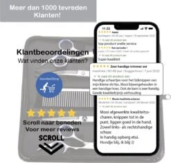 VoordeelShop 7-Delige Huisdier Knipset Met Etui - Trimmen Hond - Honden Schaar - Effileerschaar Hond - Huisdier Trimmer - Huisdier Knippen - Knipschaar Haar - Haar Schaar - Kapper - Kapperset - Scharenset -Hondenbenodigdheden 1200x1146 4