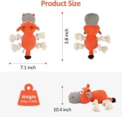 Merkloos Hondenknuffel - Interactief Piepspeelgoed Voor Honden - Teddy - Stoer Hondenkauwspeelgoed - Met Katoenen Materiaal En Gekreukt Papier - Hondenspeelgoed Voor Grote En Kleine Honden 11 Merkloos Hondenknuffel - Interactief Piepspeelgoed Voor Honden - Teddy - Stoer Hondenkauwspeelgoed - Met Katoenen Materiaal En Gekreukt Papier - Hondenspeelgoed Voor Grote En Kleine Honden -Hondenbenodigdheden 1200x1150 8
