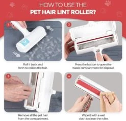 Merkloos Hoogwaardige Huisdierhaar Verwijderaar - Hondenhaar - Pluizenborstel - Ontharingsborstel -Hondenbenodigdheden 1200x1152