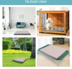 Nobleza Orthopedische Hondenkussen Wasbaar - Hondenbed - Maat XL: 110 X 80 X 8 Cm - Grijs -Hondenbenodigdheden 1200x1152 3