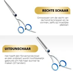 BeautyFit - 16-delig Hondentondeuse Set - Professionele Honden Trimset - Dieren Tondeuse Voor Dikke Vacht - Meest Complete Set - Inclusief 4 Opzetkammen - Hondenschaar - Mist Verstuiver - Handschoen Borstel - Nagelknipper -Hondenbenodigdheden 1200x1157 4