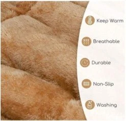 Nobleza Benchkussen - Dierenkussen - Hondenkussen - Kattenkussen - Benchmat - Dierenmat - Hondenmat - Kattenmat - Bruin - Maat S -Hondenbenodigdheden 1200x1158 3