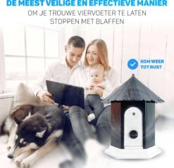 Vulpes Pets® Anti Blaf Apparaat Pro - Anti Blafband Voor Alle Honden - Luxe Hondentrainer - Diervriendelijk & Zonder Schok - Inclusief 9V Batterij - Waterbestendig - Ophangbaar - Instelbare Ultrasone Niveauregeling - 4 Standen -Hondenbenodigdheden 1200x1160 2