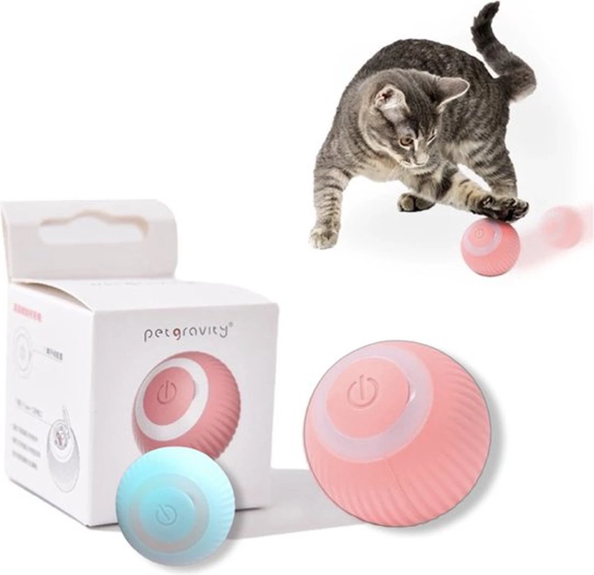 Ceka - Automatisch Katten Honden Speeltje | Zelf Rollende Mini Bal | Interactief & Intelligentie | Elektrisch Katten Speelgoed | Slimme Katten Speeltje - Interactieve Zelf Rollende Bal Voor Katten - Kattenspeeltjes - USB Oplaadbaar- Turquoise 1 Ceka - Automatisch Katten Honden Speeltje | Zelf Rollende Mini Bal | Interactief & Intelligentie | Elektrisch Katten Speelgoed | Slimme Katten Speeltje - Interactieve Zelf Rollende Bal Voor Katten - Kattenspeeltjes - USB Oplaadbaar- Turquoise