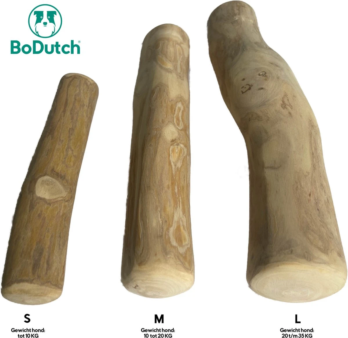 BoDutch - Koffieboom Kauwwortel - Maat L - Hondensnack 4 BoDutch - Koffieboom Kauwwortel - Maat L - Hondensnack - Afbeelding 4