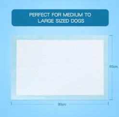 Nobleza 48WQF - Puppy Training Pads - 60 X 90 Cm - Zindelijkheidstraining -50 Stuks - L -Hondenbenodigdheden 1200x1176 4