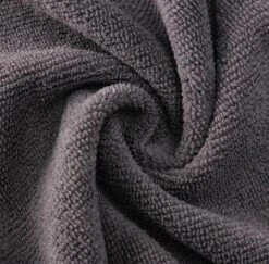 N4dogs – Hondenhanddoek – Honden Handdoek – Microvezel Handdoek – Handdoek Hond – Droogdoek Hond – Dierendeken – Sterk Absorberend – Handdoek Met Zakken - Grijs - 66 X 23 Cm -Hondenbenodigdheden 1200x1179