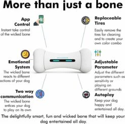 Wickedbone - Automatisch, Interactief En Intelligent Speelgoed Voor Honden - App & Bluetooth Bestuurbaar - USB Oplaadbaar 16 Wickedbone - Automatisch, Interactief En Intelligent Speelgoed Voor Honden - App & Bluetooth Bestuurbaar - USB Oplaadbaar -Hondenbenodigdheden 1200x1191 9