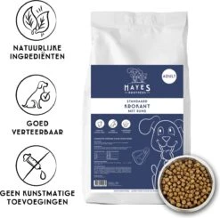 18KG Hayes Brothers Standaard Krokant Hondenvoer - Krokante Hondenbrokken Voor Volwassen & Senior Honden