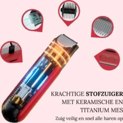 Pet Lovers - Hondentondeuse - Hondentondeuse - Automatische Inhalerende Haren - Dierentondeuse - Hondentrimmer - Hondentondeuse Dikke Vacht - Tondeuse Voor Honden - Hondentondeuse - Draadloos - 2 Opzetkammen - Honden En Katten Tondeuse -Hondenbenodigdheden 1200x1193 2