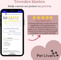 Pet Lovers - Hondentondeuse - Hondentondeuse - Automatische Inhalerende Haren - Dierentondeuse - Hondentrimmer - Hondentondeuse Dikke Vacht - Tondeuse Voor Honden - Hondentondeuse - Draadloos - 2 Opzetkammen - Honden En Katten Tondeuse -Hondenbenodigdheden 1200x1193 3