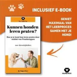 Vulpes Pets® PRO Praatknop Voor Honden Met Speelmat - Dogbuttons - Laat Uw Huisdier Spreken - Hondenspeelgoed - Honden Training - Inclusief E-Book En Speelmat -Hondenbenodigdheden 1200x1194 9