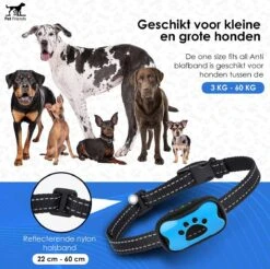 PetFriends Anti Blafband Zonder Schok - Gratis Hondenfluit - USB Oplaadbaar - Anti Blaf Apparaat - Opvoedingshalsband - Voor Grote En Kleine Honden -Hondenbenodigdheden 1200x1197 11