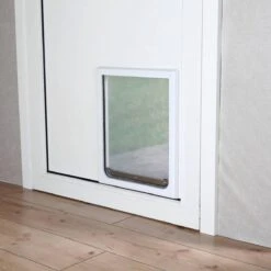 Trixie 2-Weg Hondenluik Wit - S-M 30 X 36 CM -Hondenbenodigdheden 1200x1198 12