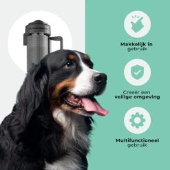 Château Animaux® - Tot 180cm Breed Traphekje Oprolbaar Hond - Stijlvolle Oplossing - Dieren Hek - Honden Hek 10 Château Animaux® - Tot 180cm Breed Traphekje Oprolbaar Hond - Stijlvolle Oplossing - Dieren Hek - Honden Hek -Hondenbenodigdheden 1200x1200 1000