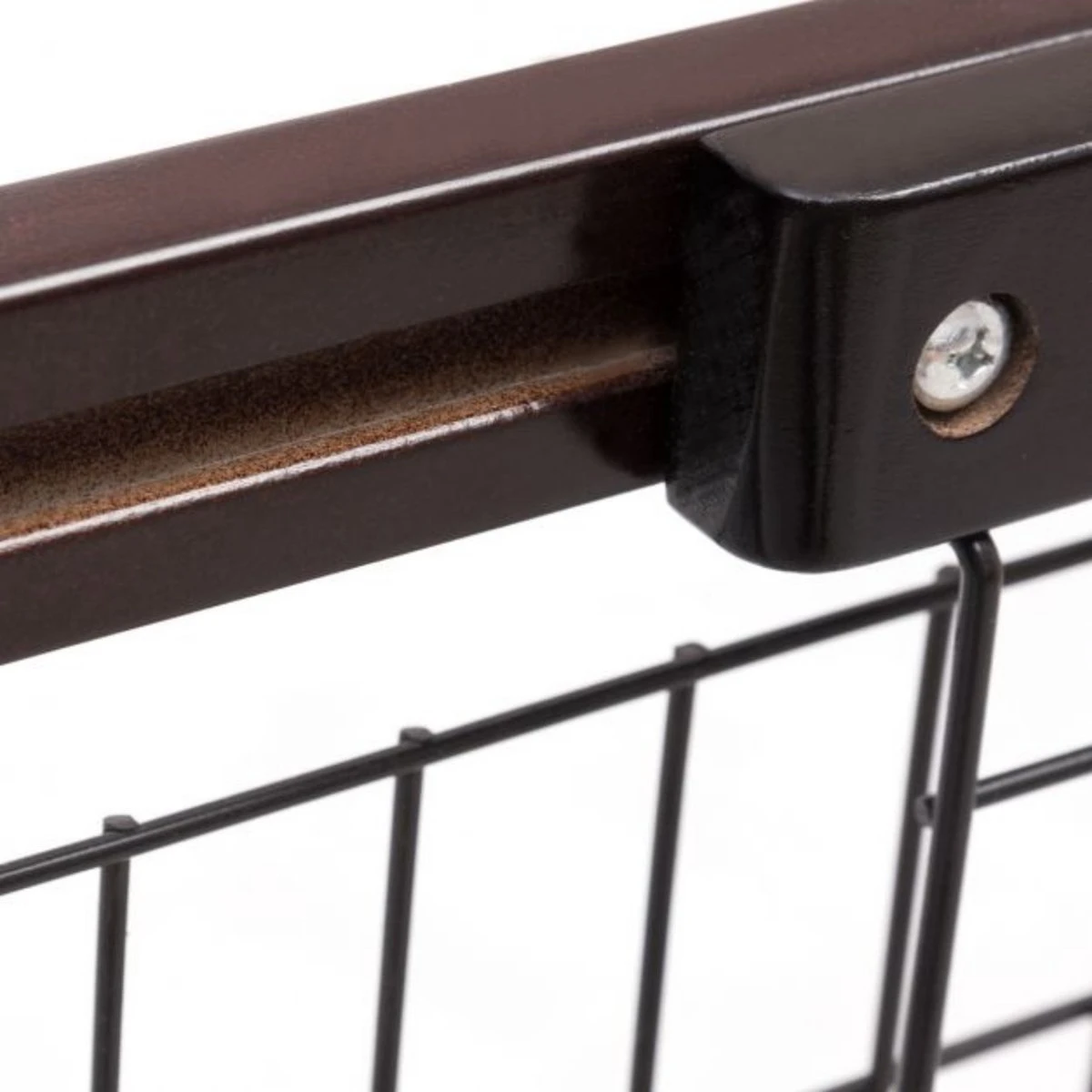 Hondenhek - Traphekje Hond - Traphekje Zonder Boren - Traphekje - BxH 161-97 X 53 Cm - Koffiebruin 6 Hondenhek - Traphekje Hond - Traphekje Zonder Boren - Traphekje - BxH 161-97 X 53 Cm - Koffiebruin - Afbeelding 6