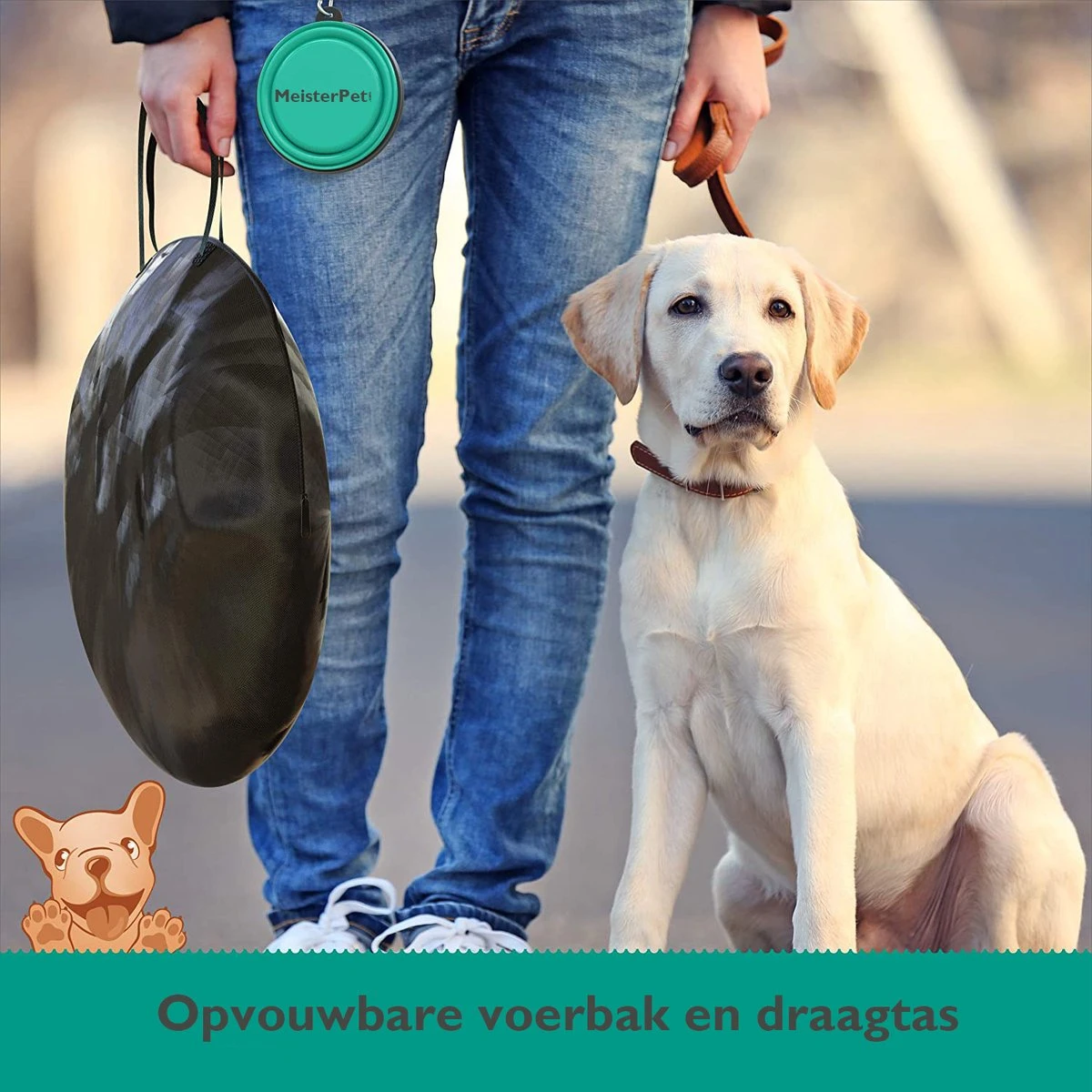 Meisterpet - Opvouwbare Puppyren Rond - (Ø X H) 115 X 58 Cm - Met Gratis Dieren Verzorging Set 2 Meisterpet - Opvouwbare Puppyren Rond - (Ø X H) 115 X 58 Cm - Met Gratis Dieren Verzorging Set - Afbeelding 2