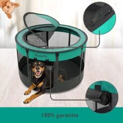 Meisterpets Opvouwbare Puppyren Rond - Extra Stevig - (Ø X H) 75 X 43 Cm - Incl. Gratis Drinkbak! 12 Meisterpets Opvouwbare Puppyren Rond - Extra Stevig - (Ø X H) 75 X 43 Cm - Incl. Gratis Drinkbak! -Hondenbenodigdheden 1200x1200 1044