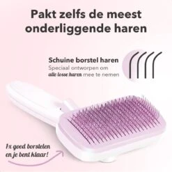 Lubadoo® - Kattenborstel - Hondenborstel - Kattenkam - Kattenhaar - Hondenhaar - Huisdierhaar Verwijderaar - Haarverwijderaar Voor Huisdieren - Langharig - Kortharig - Roze -Hondenbenodigdheden 1200x1200 105