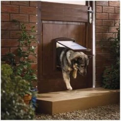Petsafe 757 Hondenluik - Medium - Zilver/Tranparant -Hondenbenodigdheden 1200x1200 1060