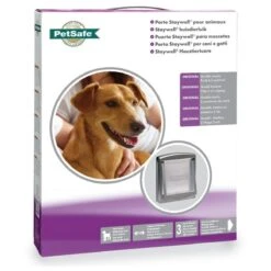 Petsafe 757 Hondenluik - Medium - Zilver/Tranparant -Hondenbenodigdheden 1200x1200 1061