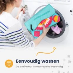 Snuffelmat 70x70cm Inclusief Rubberen Massage Bal & E-book - Speelmat Hond - Denkspel Hond - Puppy Speelgoed - Anti Schrok Mat - Honden Snoepjes - Cadeau Tip -Hondenbenodigdheden 1200x1200 1108