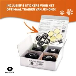 Vulpes Pets® PRO Praatknop Voor Honden Met Speelmat - Dogbuttons - Laat Uw Huisdier Spreken - Hondenspeelgoed - Honden Training - Inclusief E-Book En Speelmat -Hondenbenodigdheden 1200x1200 1139