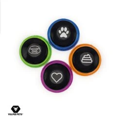 Vulpes Pets® PRO Praatknop Voor Honden Met Speelmat - Dogbuttons - Laat Uw Huisdier Spreken - Hondenspeelgoed - Honden Training - Inclusief E-Book En Speelmat -Hondenbenodigdheden 1200x1200 1143