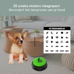 Comfort Company Praatknop Hond | Dogbuttons – Honden Speelgoed | Honden Speelgoed Intelligentie | 4 Stuks | Agility Voor De Hond | 30 Seconden Opnamen | Honden Training 12 Comfort Company Praatknop Hond | Dogbuttons – Honden Speelgoed | Honden Speelgoed Intelligentie | 4 Stuks | Agility Voor De Hond | 30 Seconden Opnamen | Honden Training -Hondenbenodigdheden 1200x1200 1148
