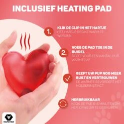 Vulpes Pets® Knuffel Hond Met Hartslag – Puppyknuffel - Hondenknuffel Voor Puppy - Snuggle Puppy - Knuffel Met Hartslag En Gratis Warmte Pad Speciaal Voor Puppy's -Hondenbenodigdheden 1200x1200 1236